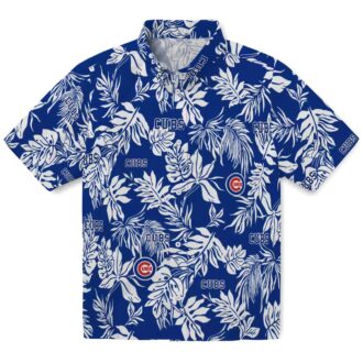 Chicago Cubs Tropical Leaf Shirt for Men - MLB Aloha Beach Style