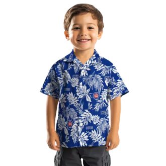 Chicago Cubs Tropical Leaf Shirt for Men - MLB Aloha Beach Style