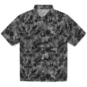 Chicago White Sox MLB Leafy Pattern Hawaiian Shirt - Stylish Black Summer Shirt for Fans