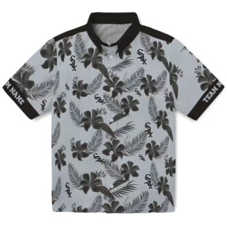 Custom Chicago White Sox Hawaiian Shirt with Tropical Botanical Print - MLB Summer Style