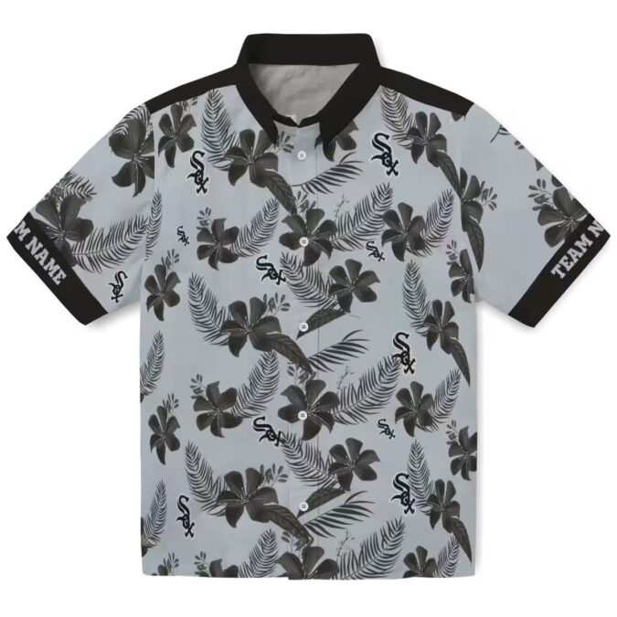 Custom Chicago White Sox Hawaiian Shirt with Tropical Botanical Print - MLB Summer Style