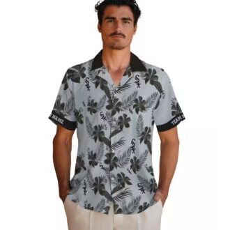 Custom Chicago White Sox Hawaiian Shirt with Tropical Botanical Print - MLB Summer Style