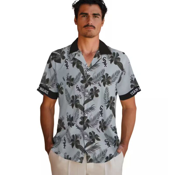 Custom Chicago White Sox Hawaiian Shirt with Tropical Botanical Print - MLB Summer Style