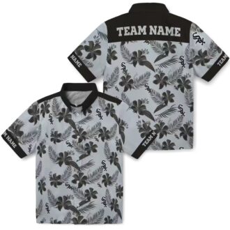Custom Chicago White Sox Hawaiian Shirt with Tropical Botanical Print - MLB Summer Style