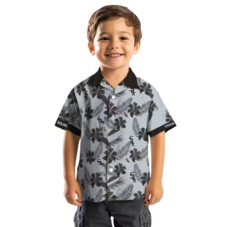 Custom Chicago White Sox Hawaiian Shirt with Tropical Botanical Print - MLB Summer Style