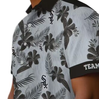 Custom Chicago White Sox Hawaiian Shirt with Tropical Botanical Print - MLB Summer Style