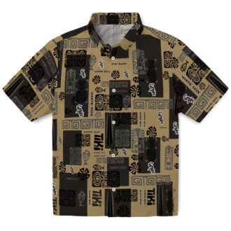 Limited Edition Chicago White Sox Black Tribal Hawaiian Shirt - MLB Summer Beachwear