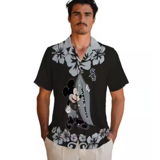MLB Chicago White Sox Surfing Mickey Aloha Shirt - Tropical Vacation Fan Favorite