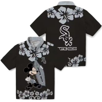 MLB Chicago White Sox Surfing Mickey Aloha Shirt - Tropical Vacation Fan Favorite
