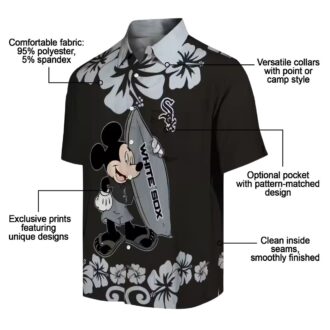 MLB Chicago White Sox Surfing Mickey Aloha Shirt - Tropical Vacation Fan Favorite