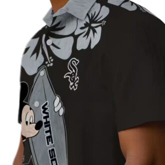 MLB Chicago White Sox Surfing Mickey Aloha Shirt - Tropical Vacation Fan Favorite