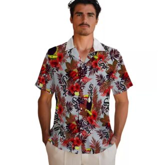 MLB Chicago White Sox Tropical Floral Hawaiian Shirt for Men & Women