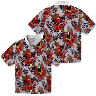 MLB Chicago White Sox Tropical Floral Hawaiian Shirt for Men & Women