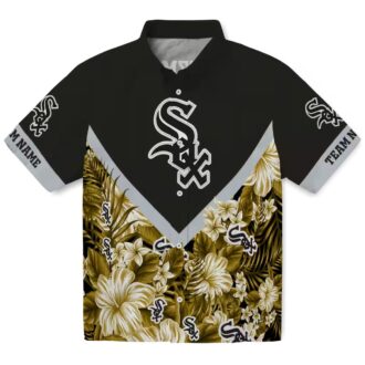 Personalized Chicago White Sox Tropical Hawaiian Shirt - MLB Floral Beach Shirt