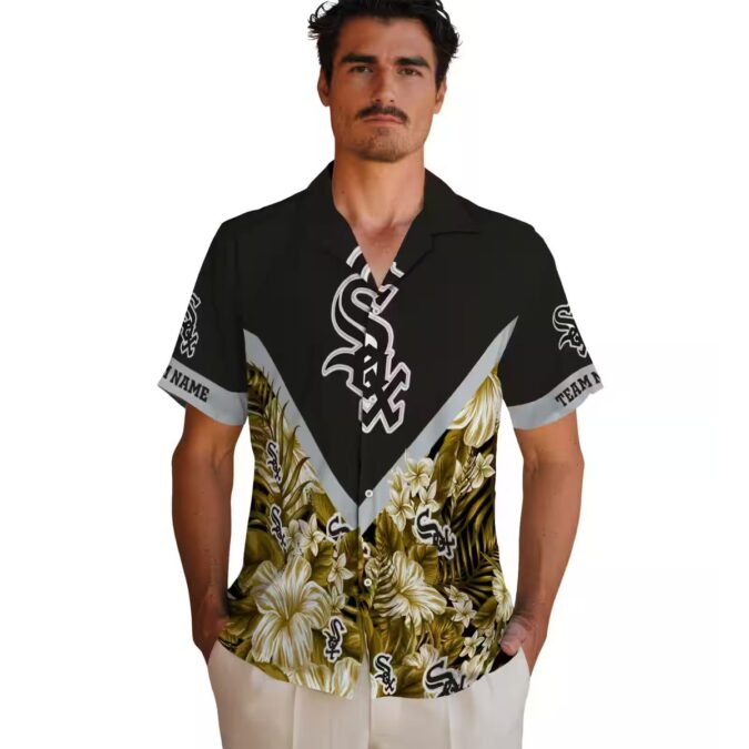 Personalized Chicago White Sox Tropical Hawaiian Shirt - MLB Floral Beach Shirt