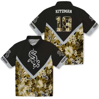Personalized Chicago White Sox Tropical Hawaiian Shirt - MLB Floral Beach Shirt
