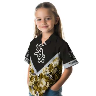 Personalized Chicago White Sox Tropical Hawaiian Shirt - MLB Floral Beach Shirt