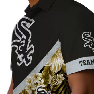 Personalized Chicago White Sox Tropical Hawaiian Shirt - MLB Floral Beach Shirt