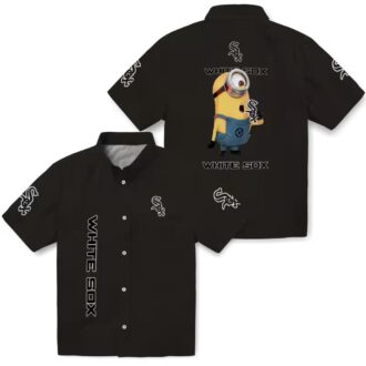 Stuart Minion x Chicago White Sox Tropical Hawaiian Shirt - MLB Fan Summer Outfit 2025