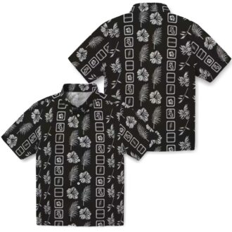 Stylish Chicago White Sox Black Floral Hawaiian Shirt - MLB Tropical Beachwear