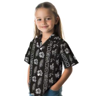 Stylish Chicago White Sox Black Floral Hawaiian Shirt - MLB Tropical Beachwear