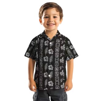 Stylish Chicago White Sox Black Floral Hawaiian Shirt - MLB Tropical Beachwear