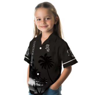 Trendy Chicago White Sox Hawaiian Shirt - Tropical Sunset Beach Style for Summer