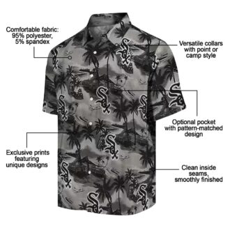 Unique Chicago White Sox Hawaiian Shirt for Men - Coastal Palms Summer MLB Vacation Look