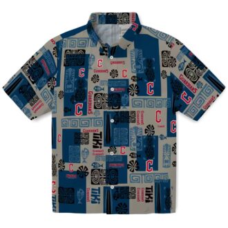 Cleveland Guardians Tribal Pattern Hawaiian Shirt - MLB Fan Shirt for Summer 2025
