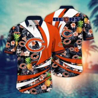 Limited Edition Chicago Bears NFL Hawaiian Shirt - Aloha Watermelon Print for Tailgate Party