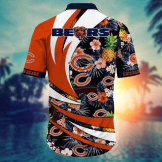 Limited Edition Chicago Bears NFL Hawaiian Shirt - Aloha Watermelon Print for Tailgate Party