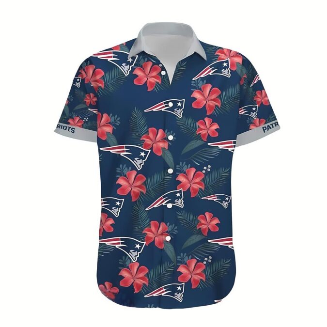 New England Patriots Game Day Hawaiian Shirt - Unique NFL Tropical Gift Idea for Football Fans 2025