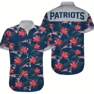 New England Patriots Game Day Hawaiian Shirt - Unique NFL Tropical Gift Idea for Football Fans 2025