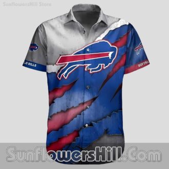Buffalo Bills Battle Worn Unisex Casual Shirt for Summer Vibes