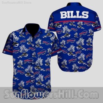 Buffalo Bills Tropical Island Casual Shirt for Game Day Style