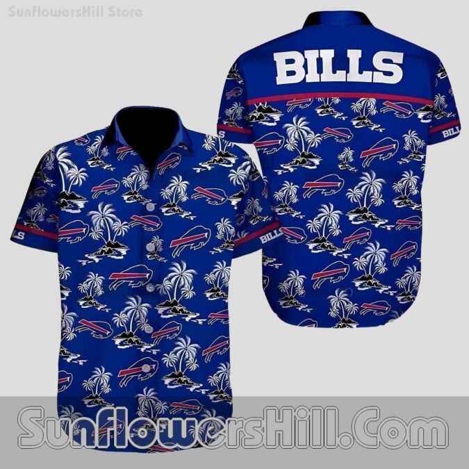 Buffalo Bills Tropical Island Casual Shirt for Game Day Style