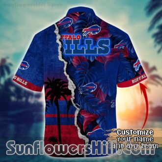 Buffalo Bills Blue Umbrella Hawaiian Shirt for Summer Fans