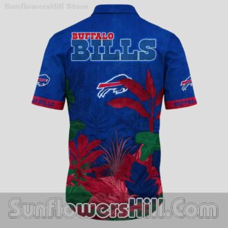 Buffalo Bills Coastal Aloha Shirt for Fans by the Water
