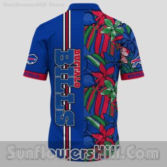 Buffalo Bills Jungle Leaf Aloha Shirt for Fans and Friends Trips