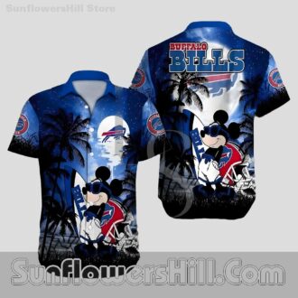 Buffalo Bills Mickey Mouse Hawaiian Shirt for Disney Loving Fans