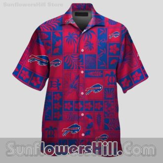 Buffalo Bills Red Accent Casual Shirt for Game Day Vibes