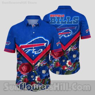 Buffalo Bills Relaxed Fit Aloha Shirt for Summer Tailgates