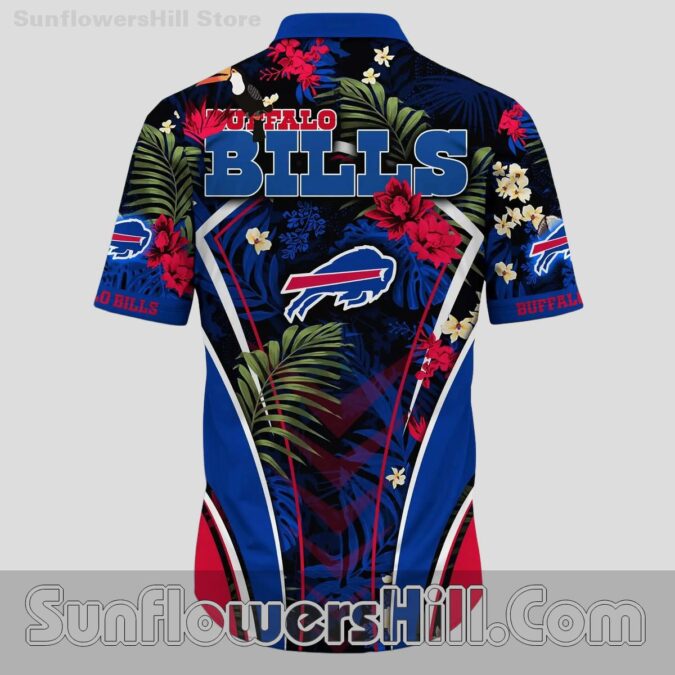 Edition Limited Buffalo Bills Color Burst Short Sleeve Shirt for Summer BBQs