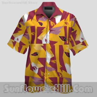Arizona Cardinals Energy Pop Hawaiian Shirt for Beach Trips and Loyal Supporters