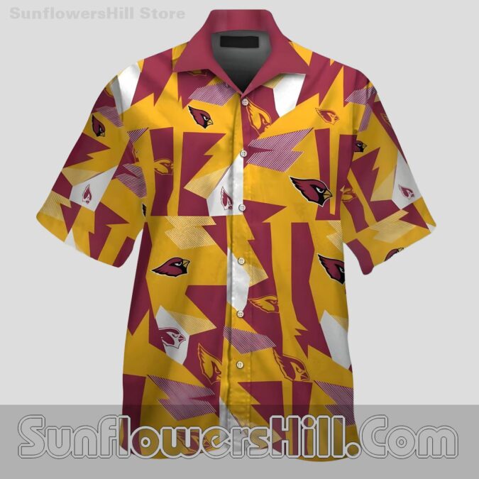 Arizona Cardinals Energy Pop Hawaiian Shirt for Beach Trips and Loyal Supporters