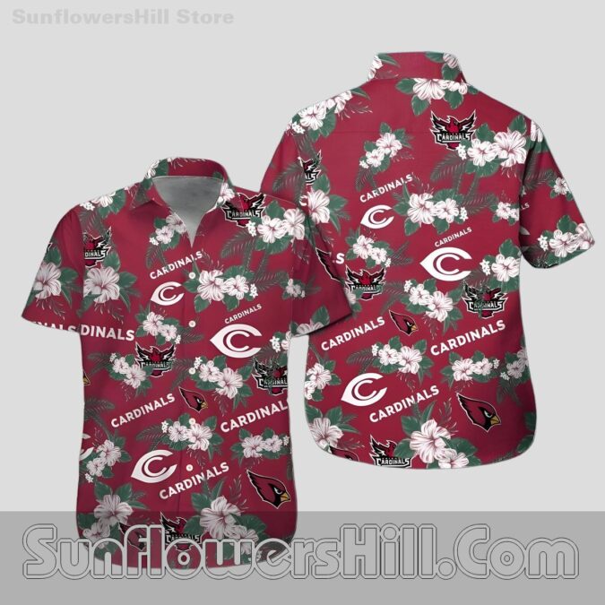 Arizona Cardinals Hibiscus Paradise Hawaiian Shirt for Beach Days and Game Time