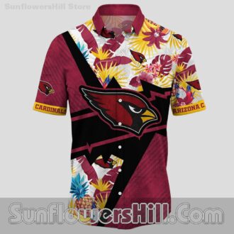 Arizona Cardinals Hibiscus Party Hawaiian Shirt for Game Watching with Friends