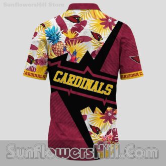 Arizona Cardinals Hibiscus Party Hawaiian Shirt for Game Watching with Friends