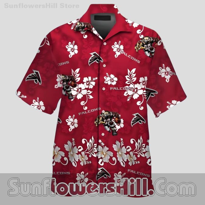 Atlanta Falcons Bold Mascot Tropical Shirt for Diehard NFL Fans