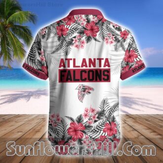 Atlanta Falcons Hibiscus Print Matching Set for Game Day and Poolside Parties